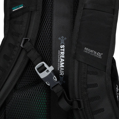 Black - Lifestyle - Regatta Blackfell IV 15L Backpack