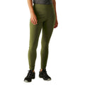 Camo Green - Lifestyle - Regatta Womens-Ladies Monira Hiking Leggings