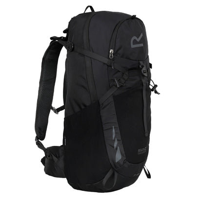 Black - Side - Regatta Blackfell IV 25L Backpack