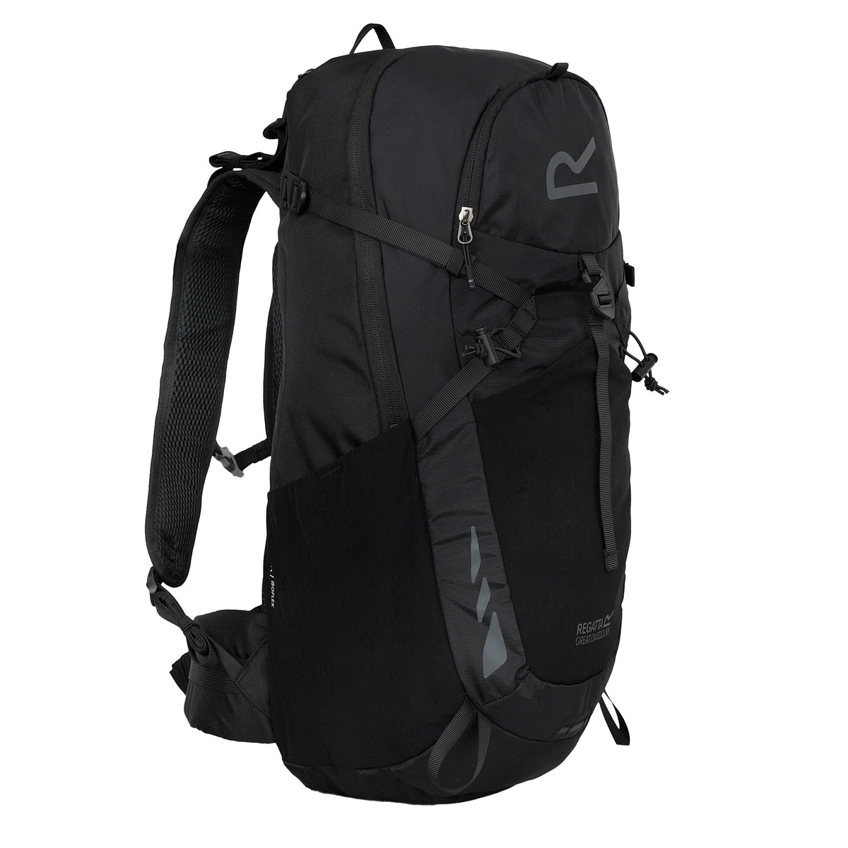 Black - Side - Regatta Blackfell IV 25L Backpack