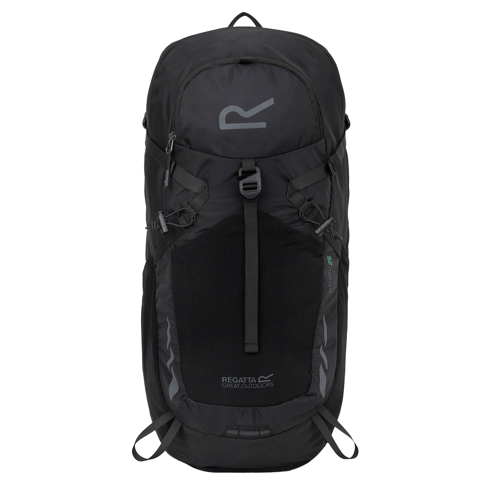 Black - Front - Regatta Blackfell IV 25L Backpack