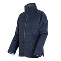 Navy - Side - Regatta Womens-Ladies Courcelle II Quilted Jacket