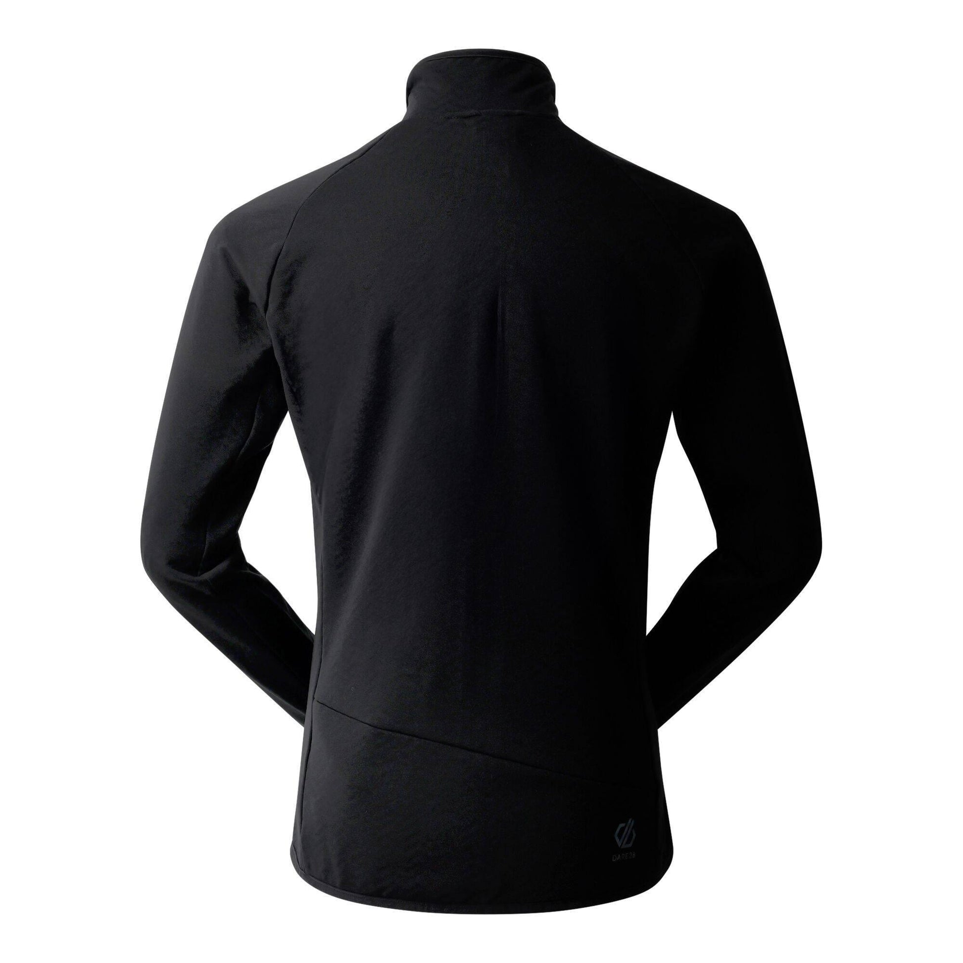 Black - Back - Dare 2B Womens-Ladies Emerging Core Stretch Base Layer Top