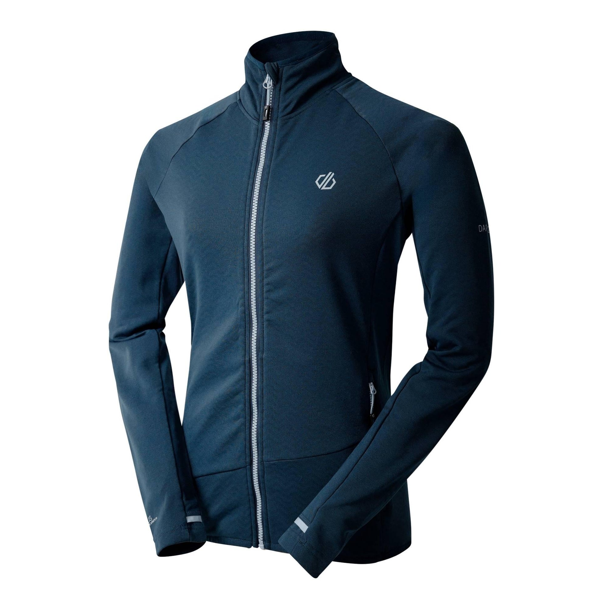 Moonlight Denim - Side - Dare 2B Womens-Ladies Emerging Core Stretch Base Layer Top