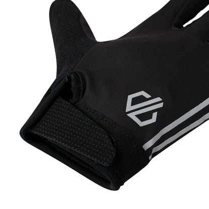 Black - Back - Dare 2B Womens-Ladies Cycling Gloves