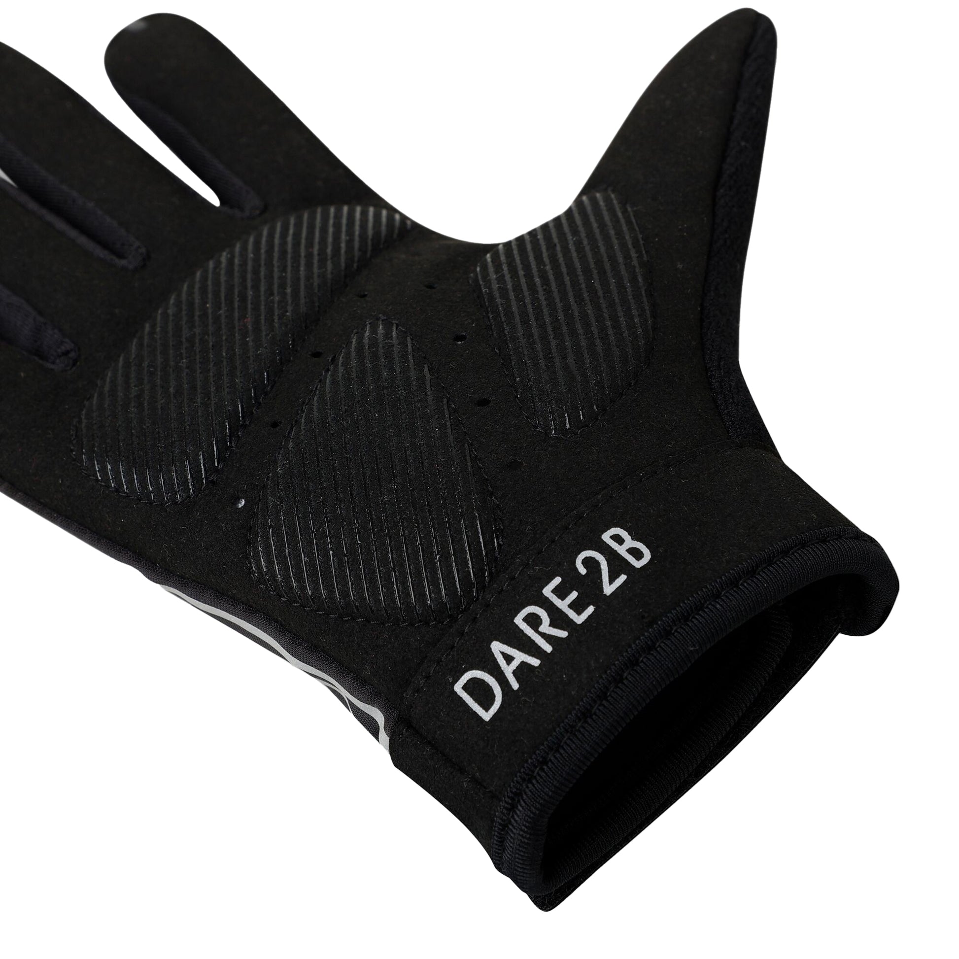 Black - Side - Dare 2B Womens-Ladies Cycling Gloves