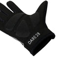Black - Side - Dare 2B Womens-Ladies Cycling Gloves