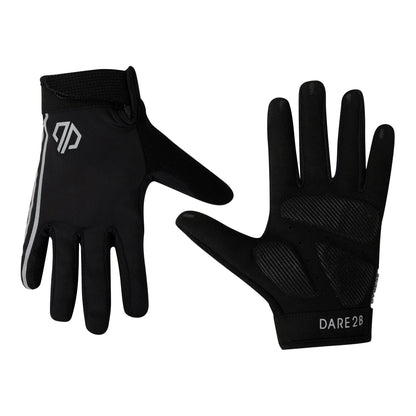 Black - Front - Dare 2B Womens-Ladies Cycling Gloves