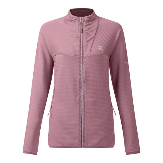 Dusky Orchid - Front - Dare 2B Womens-Ladies Torrek Stretch Midlayer