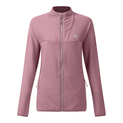 Dusky Orchid - Front - Dare 2B Womens-Ladies Torrek Stretch Midlayer