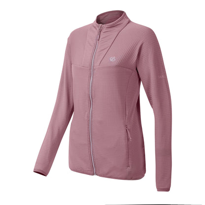 Dusky Orchid - Side - Dare 2B Womens-Ladies Torrek Stretch Midlayer
