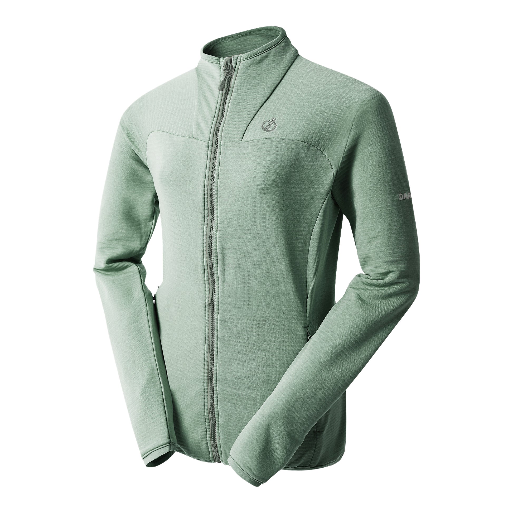 Glacier Green - Side - Dare 2B Womens-Ladies Torrek Stretch Midlayer