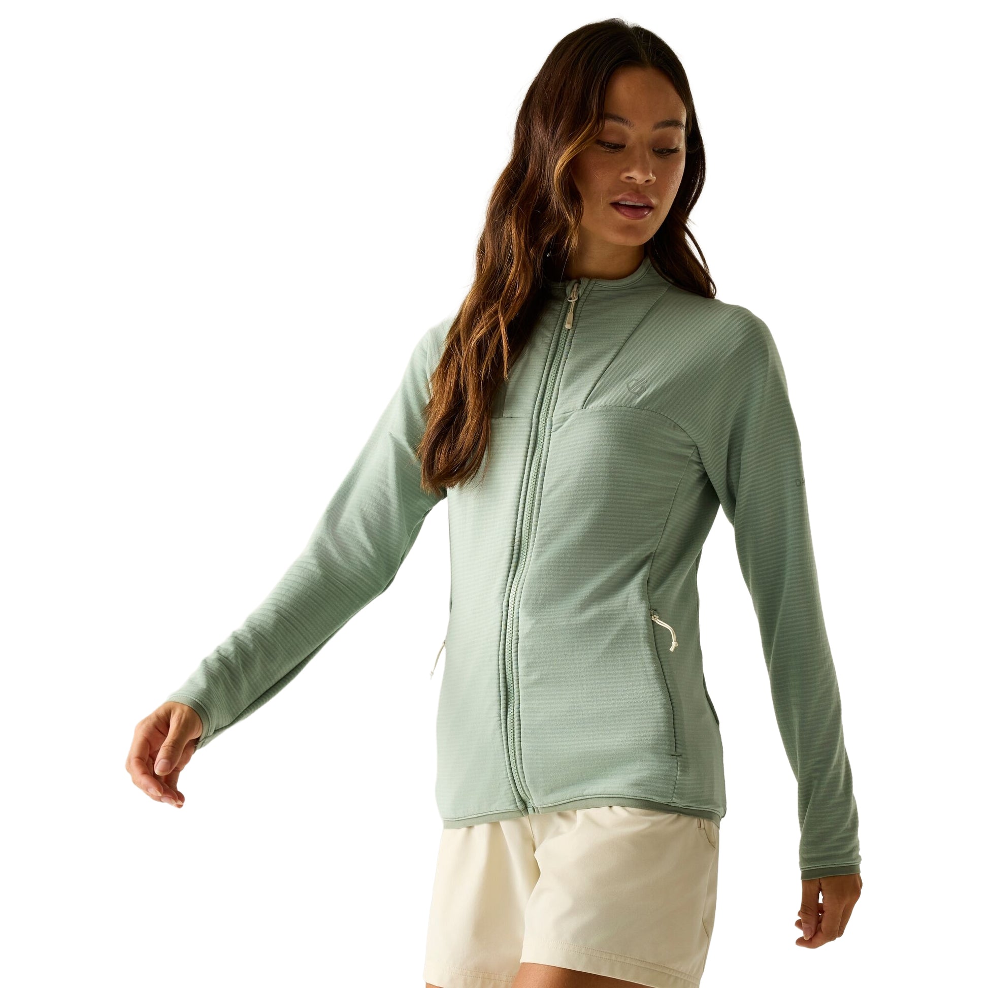 Glacier Green - Lifestyle - Dare 2B Womens-Ladies Torrek Stretch Midlayer