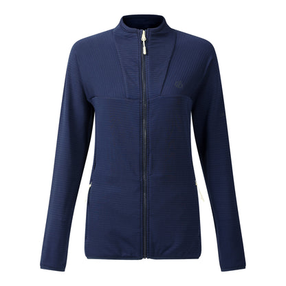 Navy - Front - Dare 2B Womens-Ladies Torrek Stretch Midlayer