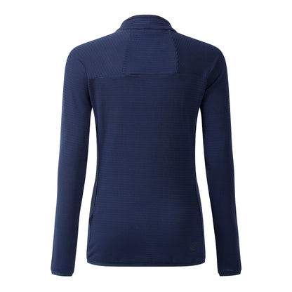 Navy - Back - Dare 2B Womens-Ladies Torrek Stretch Midlayer