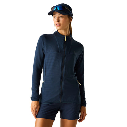 Navy - Lifestyle - Dare 2B Womens-Ladies Torrek Stretch Midlayer