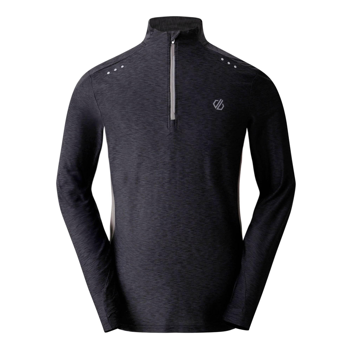 Black Marl - Lifestyle - Dare 2B Mens Power Up III Jersey