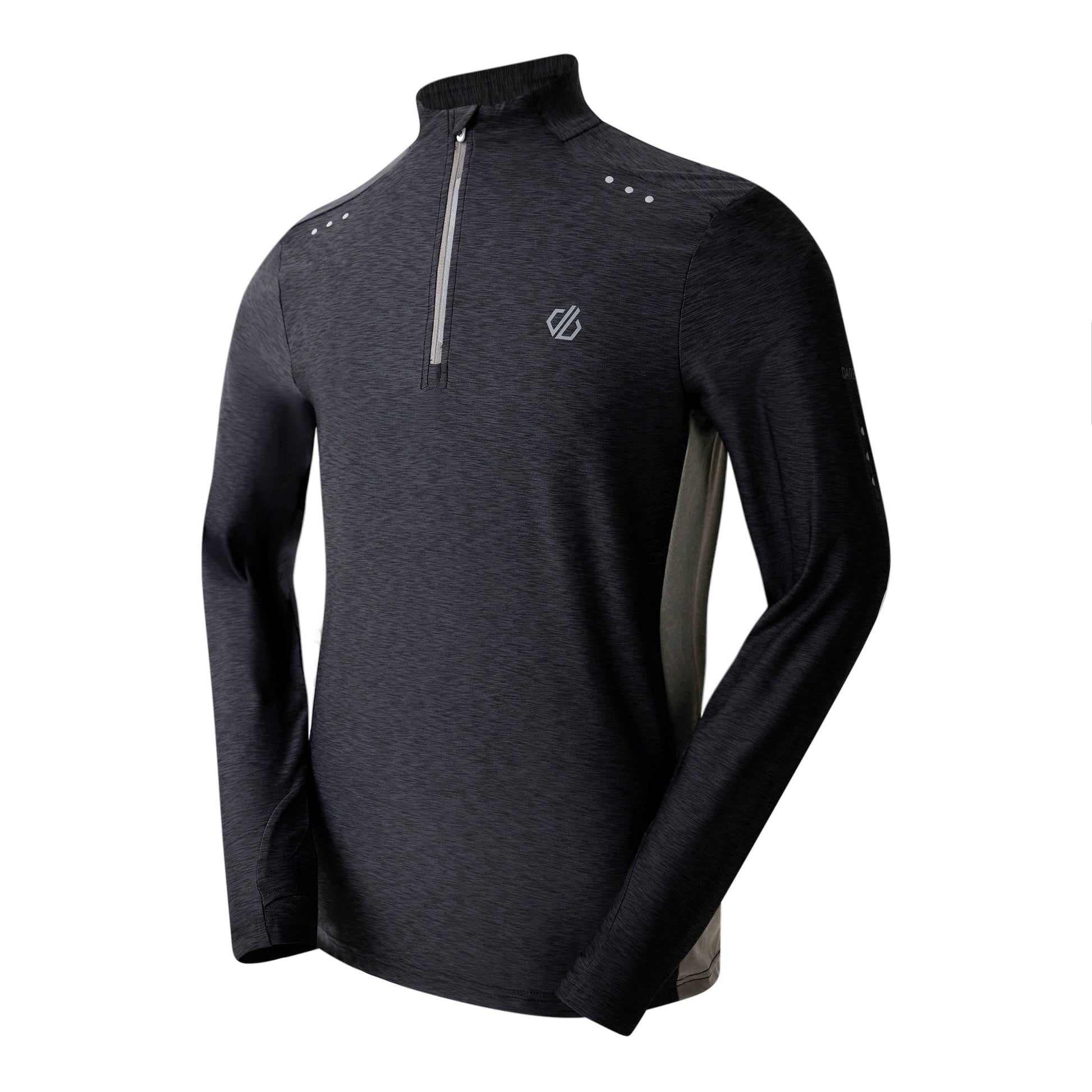 Black Marl - Side - Dare 2B Mens Power Up III Jersey