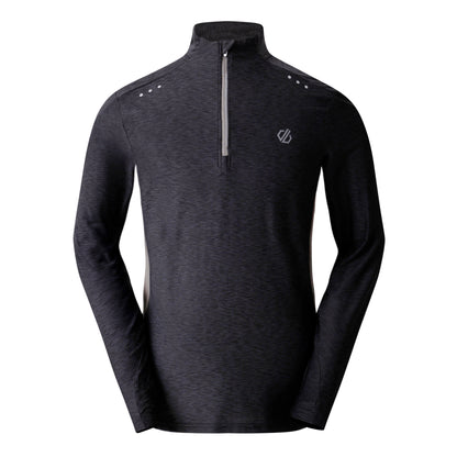Black Marl - Front - Dare 2B Mens Power Up III Jersey