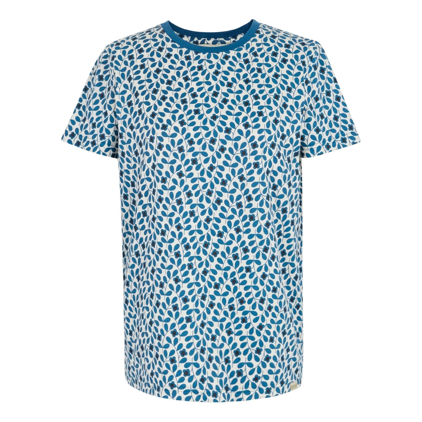 Blue - Front - Regatta Womens-Ladies Orla Kiely Jasmine Flower T-Shirt