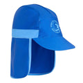 Olympian Blue-Elysium Blue - Side - Regatta Childrens-Kids II Neck Protector Cap