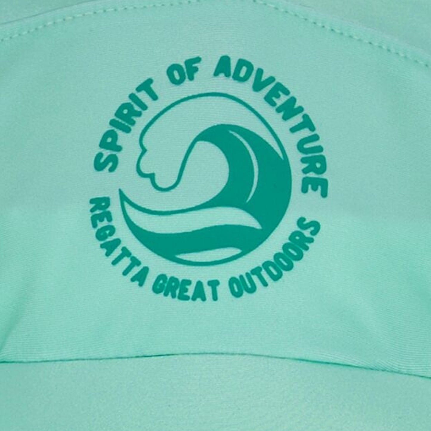 Aruba Blue-Peach Bloom - Lifestyle - Regatta Childrens-Kids II Neck Protector Cap