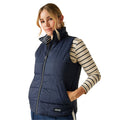 Navy - Lifestyle - Regatta Womens-Ladies Courcelle II Quilted Gilet