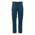 Moonlight Denim - Front - Regatta Mens Leesville III Zip-Off Hiking Trousers