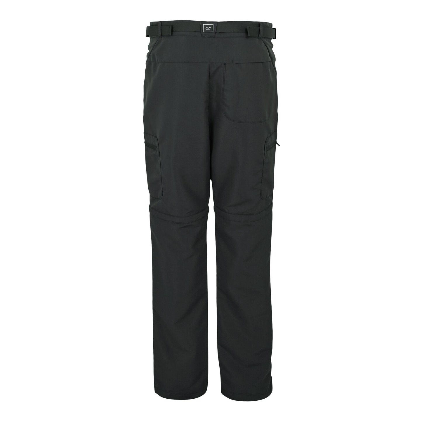 Ash - Back - Regatta Mens Leesville III Zip-Off Hiking Trousers
