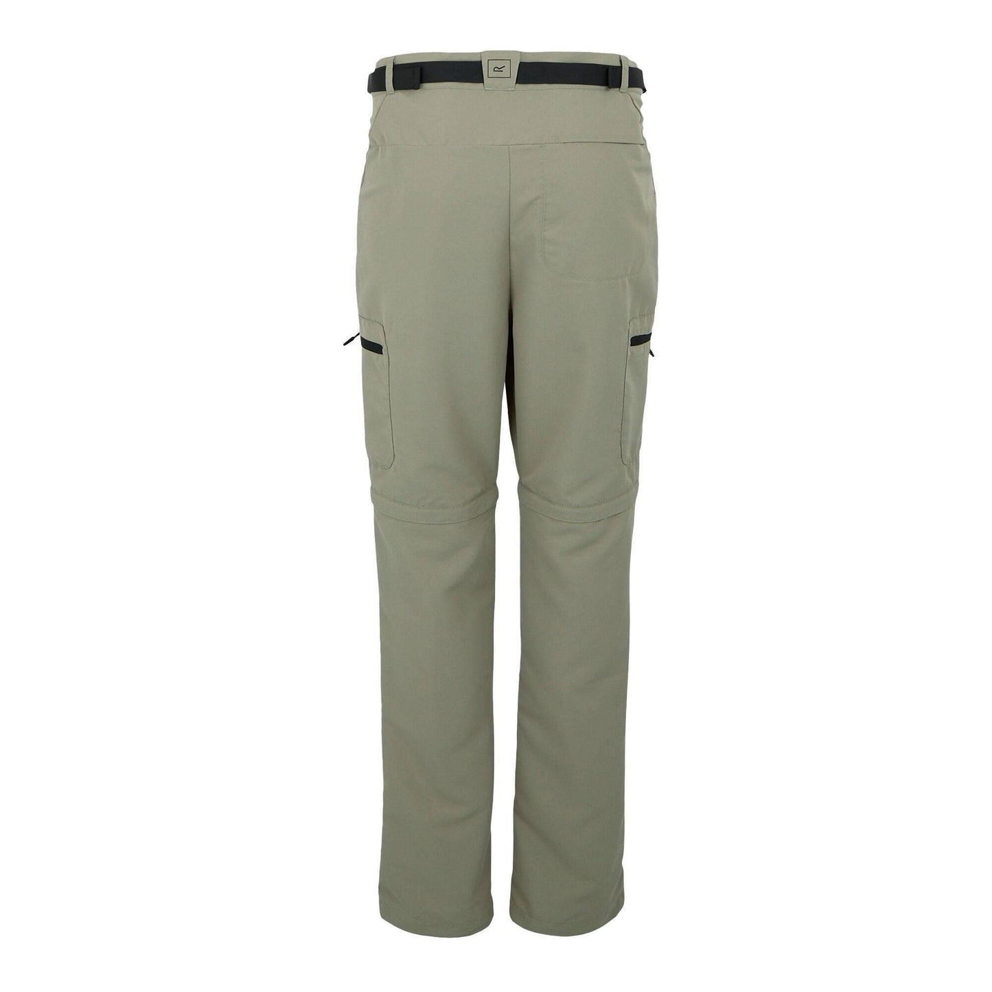 Golden Sand - Back - Regatta Mens Leesville III Zip-Off Hiking Trousers