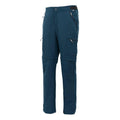 Moonlight Denim - Side - Regatta Mens Leesville III Zip-Off Hiking Trousers