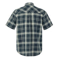 Navy - Back - Regatta Mens Loran Short-Sleeved Shirt
