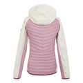 Navy-Icy Morn - Pack Shot - Regatta Womens-Ladies Pro Hybrid II Padded Jacket