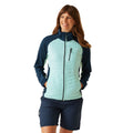 Navy-Icy Morn - Lifestyle - Regatta Womens-Ladies Pro Hybrid II Padded Jacket