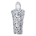 Navy-White - Front - Regatta Unisex Adult Large Floral Hooded Towel