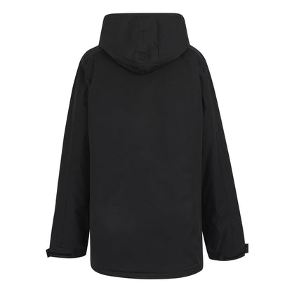 Black - Back - Regatta Professional Mens Plain Waterproof Parka