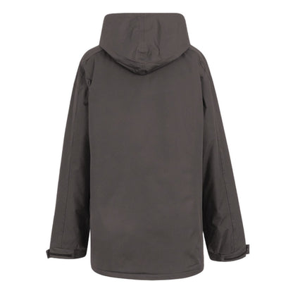 Seal Grey - Back - Regatta Professional Mens Plain Waterproof Parka