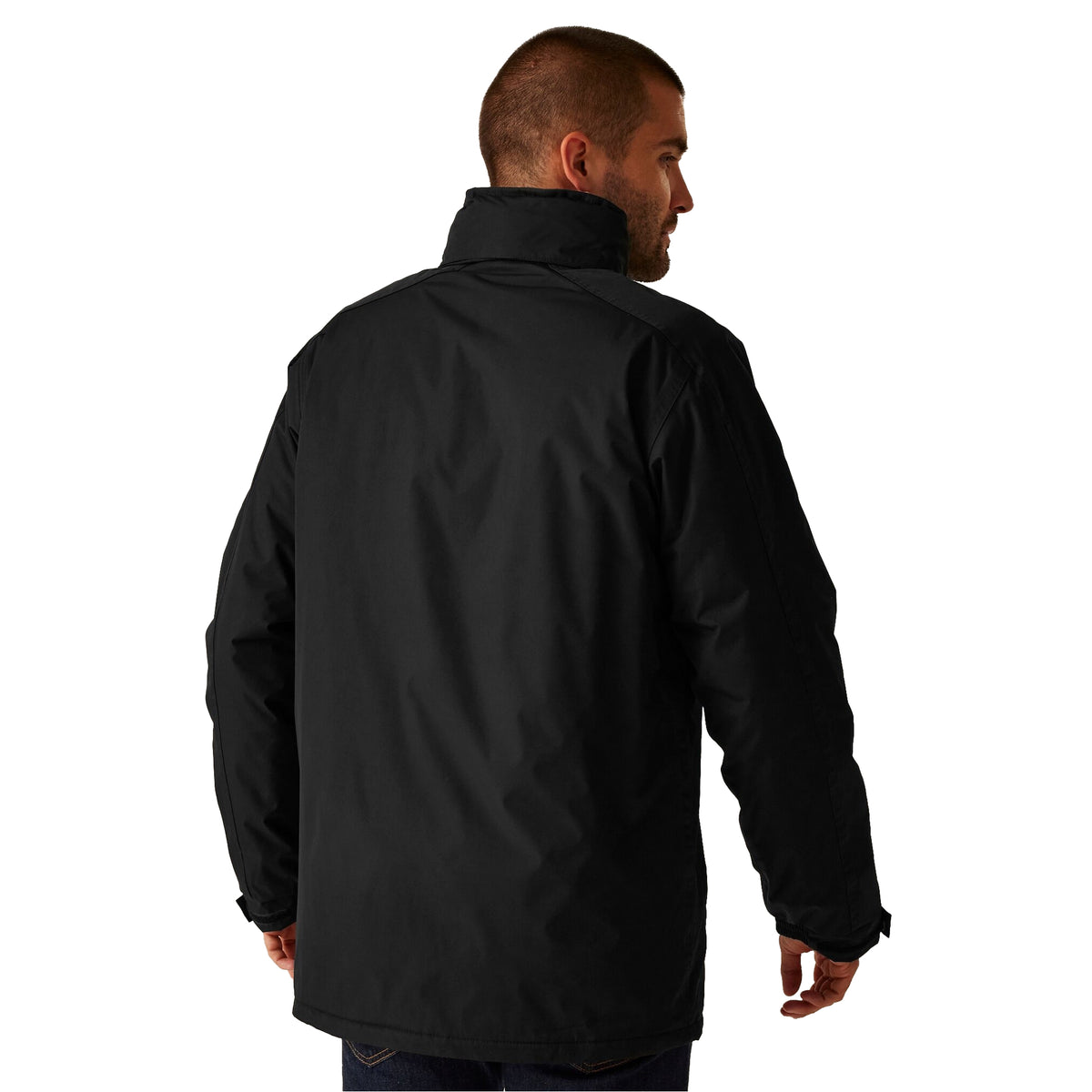 Black - Lifestyle - Regatta Professional Mens Plain Waterproof Parka