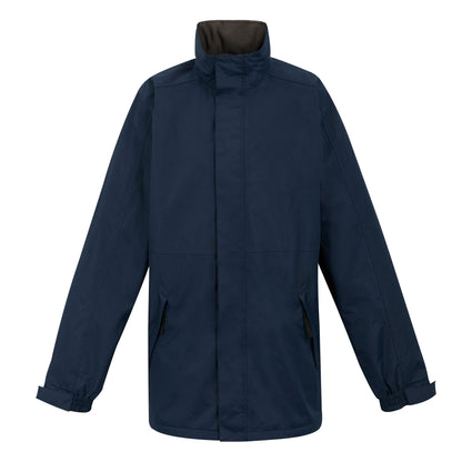 Navy - Front - Regatta Professional Mens Plain Waterproof Parka