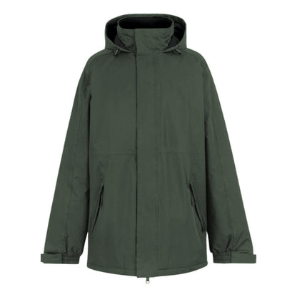 Dark Green - Front - Regatta Professional Mens Plain Waterproof Parka