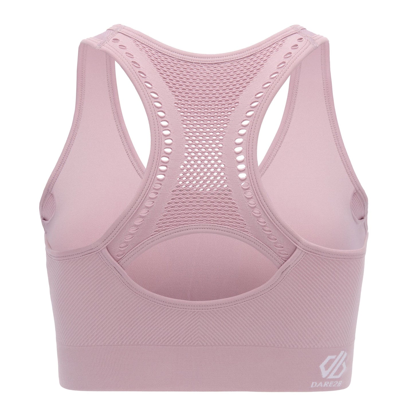 Mauve Shadow - Side - Dare 2B Womens-Ladies React Sports Bra