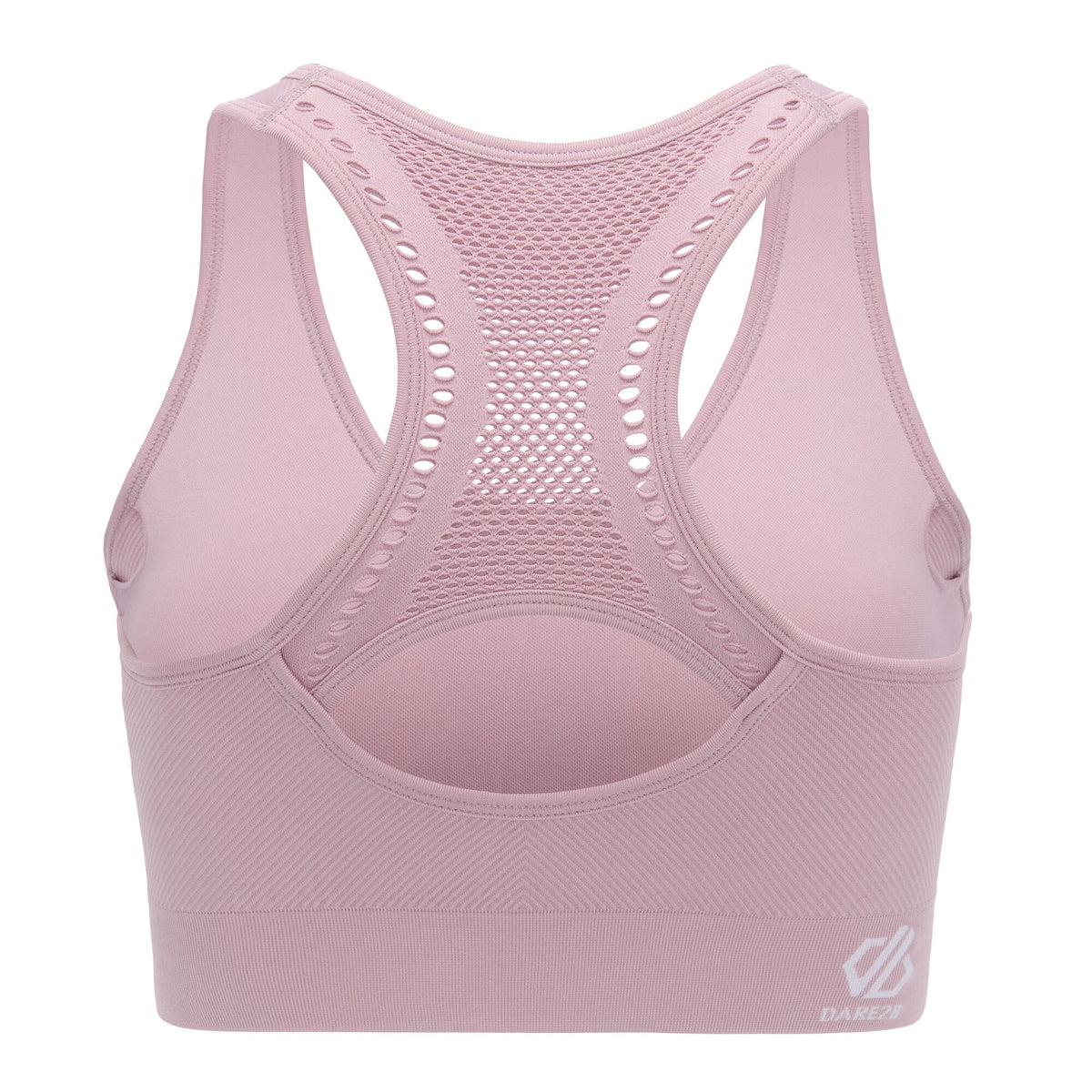 Mauve Shadow - Side - Dare 2B Womens-Ladies React Sports Bra