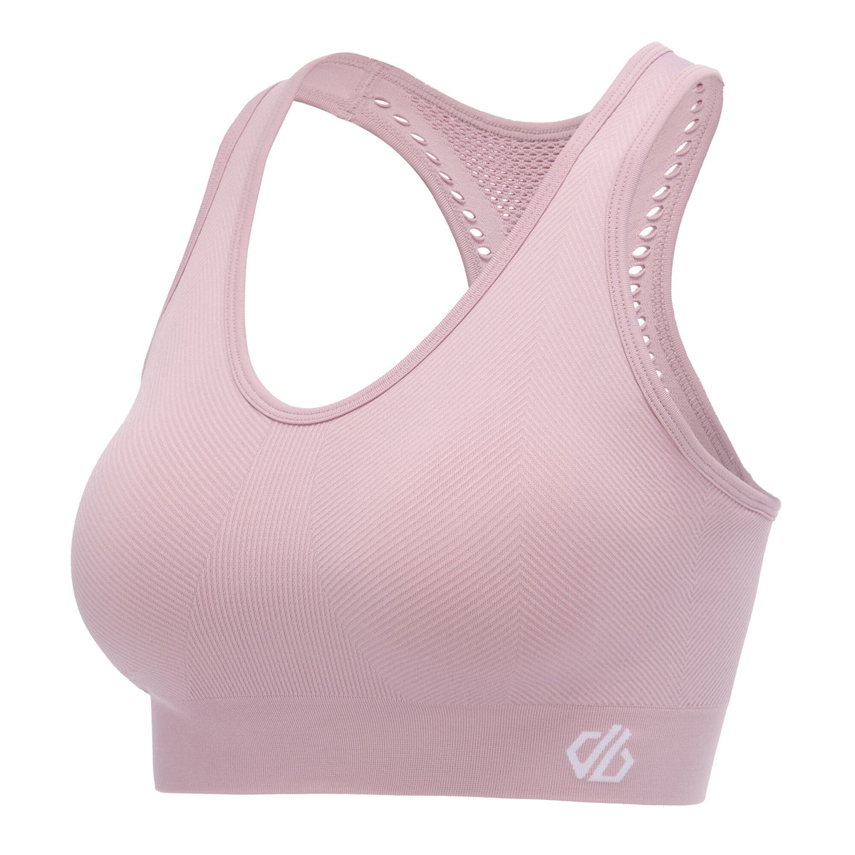 Mauve Shadow - Lifestyle - Dare 2B Womens-Ladies React Sports Bra