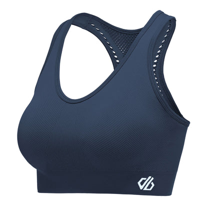 Navy - Lifestyle - Dare 2B Womens-Ladies React Sports Bra