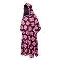 Morello - Side - Regatta Womens-Ladies Orla Kiely II Spinning Flower Towelling Hooded Towel