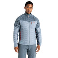 Stormy Weather-Lead Grey - Lifestyle - Dare 2B Mens Mountaineer II Quilted Hybrid Jacket