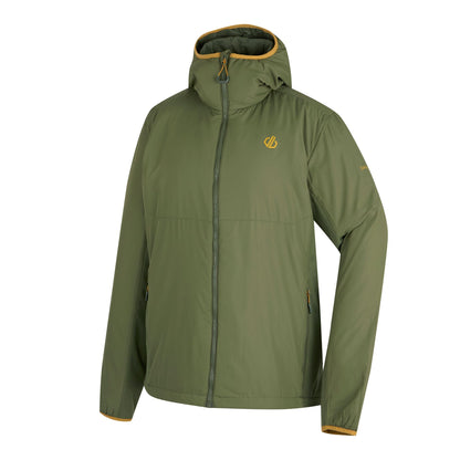 Olivine Green-Yellow Gold - Side - Dare 2B Mens Torrek Lite Air Jacket