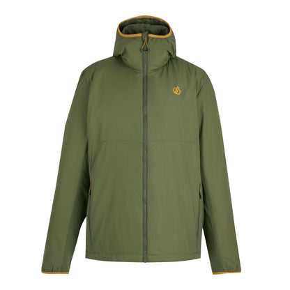 Olivine Green-Yellow Gold - Front - Dare 2B Mens Torrek Lite Air Jacket