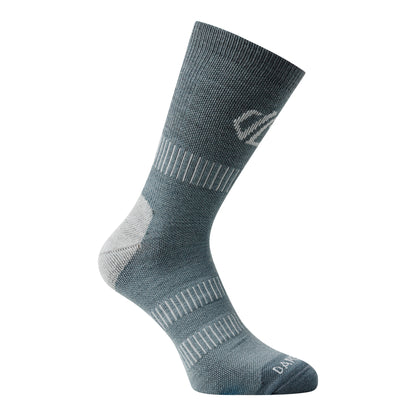 Stormy Weather Marl - Front - Dare 2B Unisex Adult Merino Wool Walking Socks