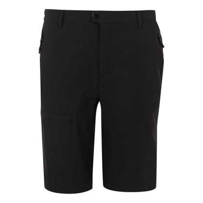 Black - Front - Regatta Mens Highton II Long Length Walking Casual Shorts